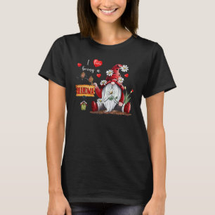 T-shirt Gnome Daisy J'aime être une grand-mère Gnome de mè