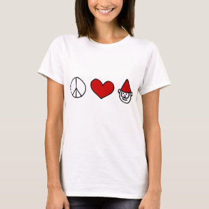 T-shirt Gnome d'amour de paix
