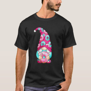 T-shirt Gnome de beignet avec motif mignon pour jardinier