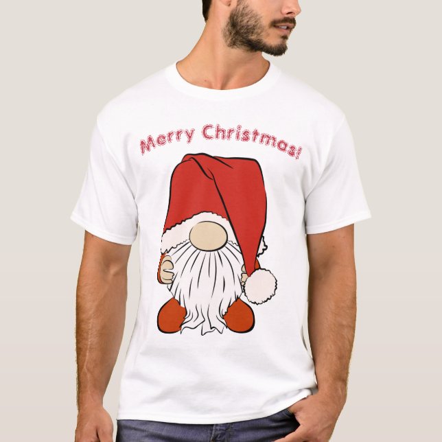 T-shirt Gnome de Noël (Devant)