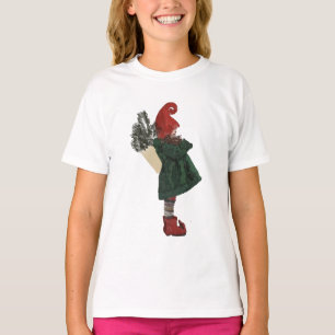 T-shirt Gnome de Noël - Festive Conception de vaca