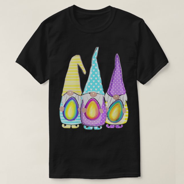 T-shirt Gnome de Pâques (35) (Design devant)