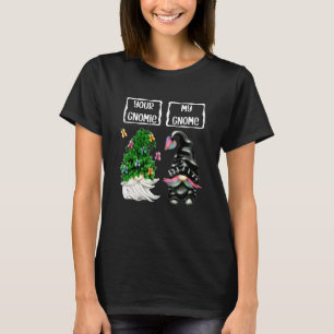 T-shirt Gnome d'été motard pour jardinier Femme gnome foll
