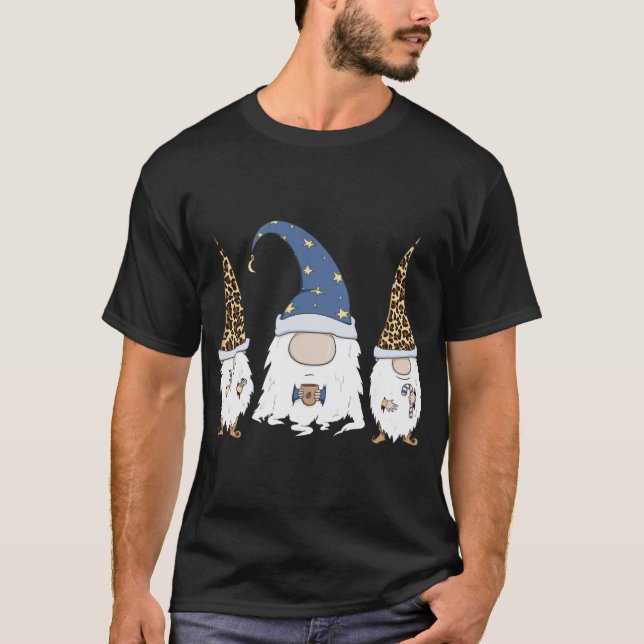 T-shirt Gnome Drôle Et Louvain De Café Gnomes Mignonnes Le (Devant)