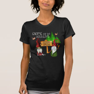 T-shirt Gnome for the Holidays Garden Christmas Gnome