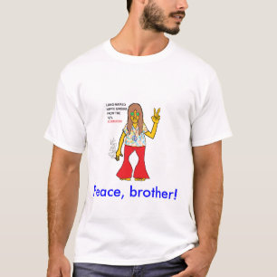 T-SHIRT GNOME HIPPIE AUX CHEVEUX LONGS