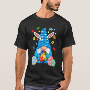 T-shirt Gnome Journée de Pâques de sensibilisation à l'aut