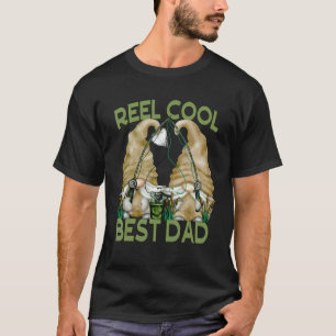T-shirt Gnome Masculin Pour Hommes Et Grand-Père De Pêche