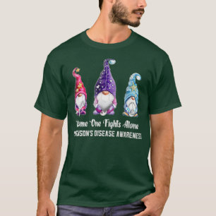 T-shirt Gnome One combat seul Parkinsons Maladie