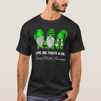 T-shirt Gnome One combat seul Sensibilisation à la santé m