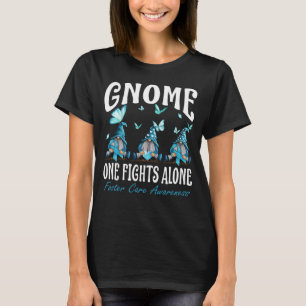 T-shirt Gnome One combat seul Sensibilisation aux soins d'