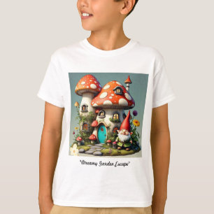 T-shirt "Gnome’s Garden Retreat"