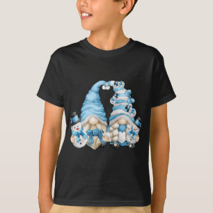 T-shirt Gnomes À Jumeaux D'Hiver Pour Les Femmes Avec S