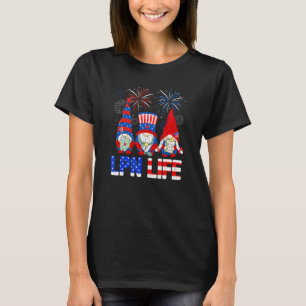 T-shirt Gnomes American Lpn Life Nurse Stethoscope 4e De