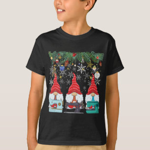 T-shirt Gnomes de couture Gnomies de couture Xmas - Sewe d
