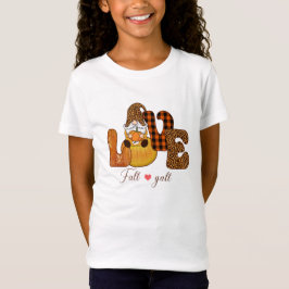 T-Shirt Gnomes de l'Amour d'Automne