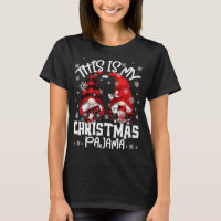 Gnomes de Noël Buffalo Plaid C'Est Mon Christma