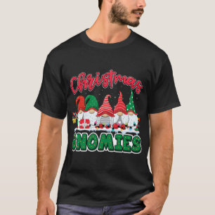 T-shirt Gnomes de Noël Drôle Gnome Famille Matching