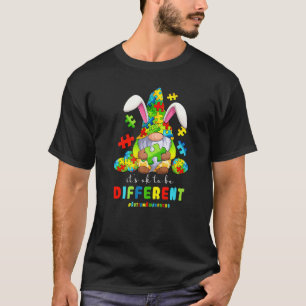 T-shirt Gnomes de Pâques pour enfants tenant des puzzles A
