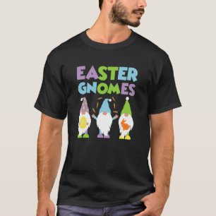 T-shirt Gnomes de Pâques Rabbit OEuf de Pâques Joyeux Jour