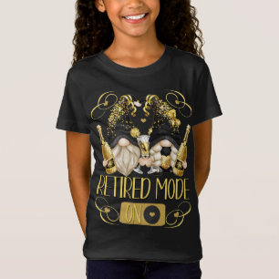 T-Shirt Gnomes De Retraite Drôle Pour Les Femmes Retraitée