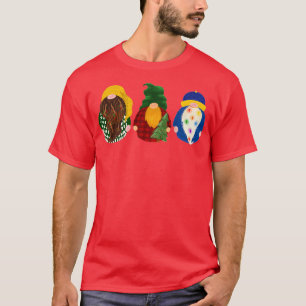 T-shirt Gnomes de vacances Trio Holly Beard 1