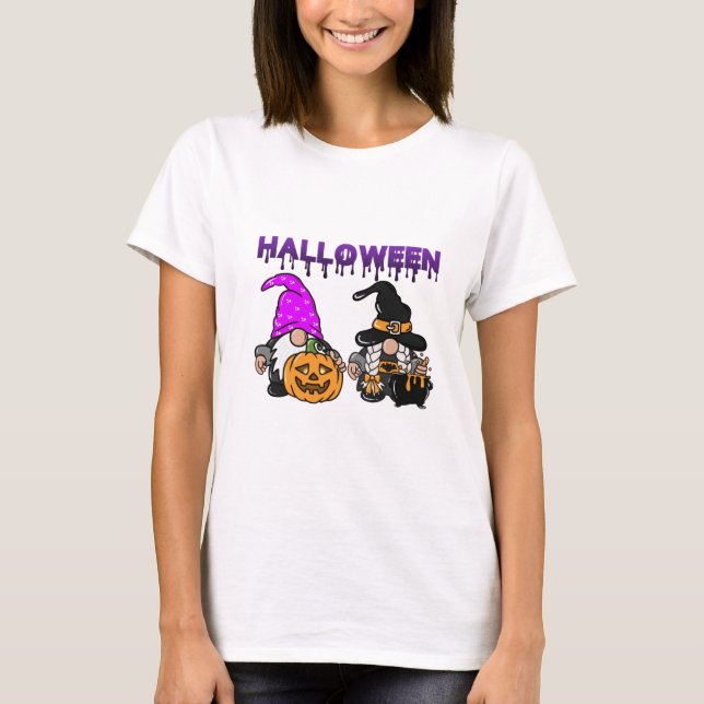 T-shirt Gnomes d'Halloween (Devant)
