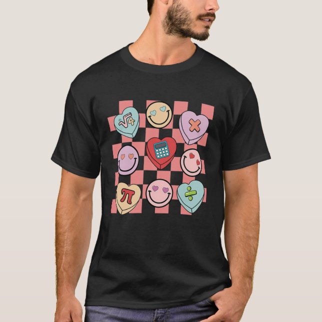 T-shirt Gnomes Nurse Holding Hearts Stethoscope Cute Valen (Devant)