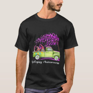 T-shirt Gnomes Riding Camion Sensibilisation à l'épilepsie