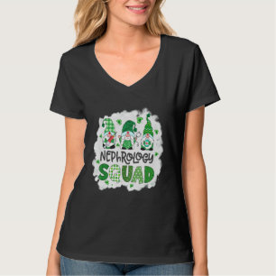 T-shirt Gnomies Jour de la Saint Patrick de l'équipe de né