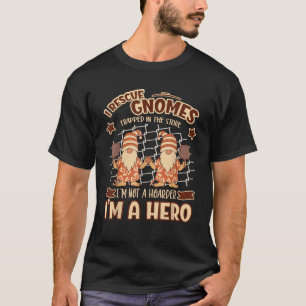 T-shirt Gnomies Nain de jardin I sauve les nains de jardin