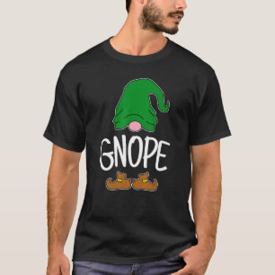 T-shirt Gnope Tomte Garden Gnome Scandinave Suède Nope