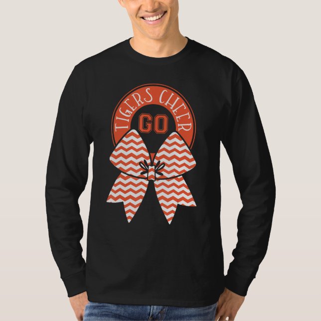 T-shirt Go Cheer Tigers Football 1 (Devant)
