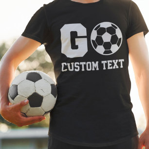 T-shirt Go Favori Soccer Player Personnalisé