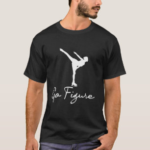 T-shirt Go Figure - Femme Patinage sur glace Patinage sur