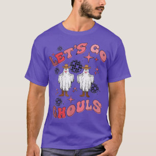 T-shirt Go Ghouls Disco Ball Ghost Halloween Éffrayant