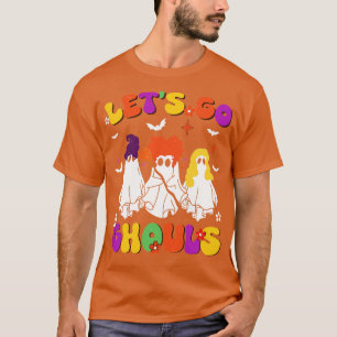 T-shirt Go Ghouls Retro Halloween sorcière Vintage Spook