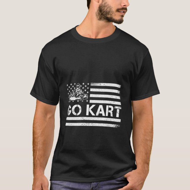 T-shirt Go K Racing King Go K Racer (Devant)