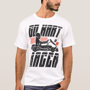 T-shirt Go Kart Go Kart Racer Vintage