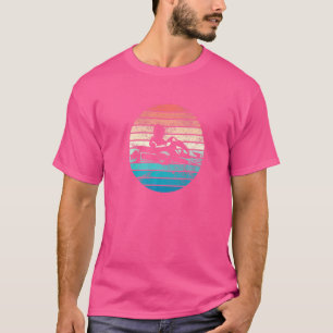 T-shirt Go Kart Race Drapeau Panier Go Karting Go Kart Kar