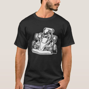 T-shirt Go Kart Racer Course Karting
