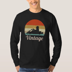 T-shirt Go Kart Racer Racing Karting Pilote de conduite Vi