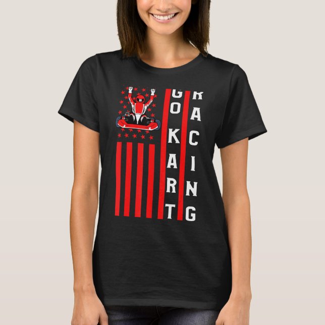 T-shirt Go Kart Racing (Devant)