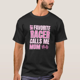 T-shirt Go Kart Racing Dit Que Mon Racer Favori M'Appelle 