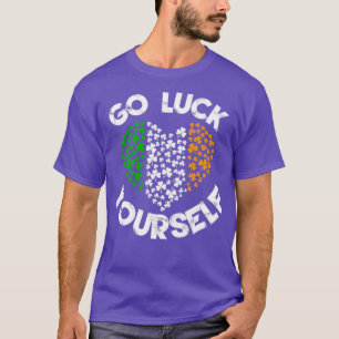 T-shirt Go luck yourself st patricks day1