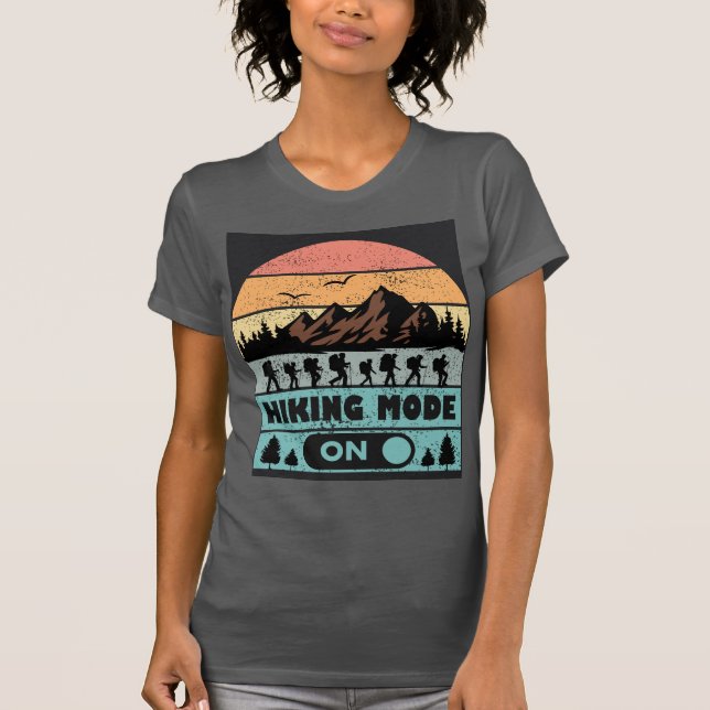T-shirt Go Randonnée Mountain Randonnée Randonnée en plein (Devant)