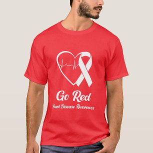 T-shirt Go Red National Heart Disease Awareness