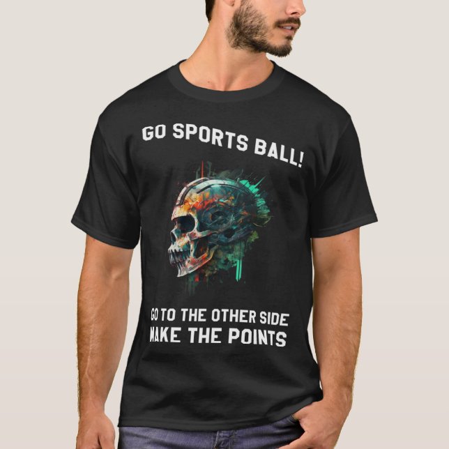 T-shirt Go Sports Ball  10 (Devant)