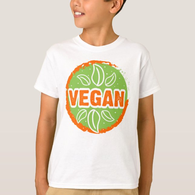T-shirt Go Vegan (Devant)