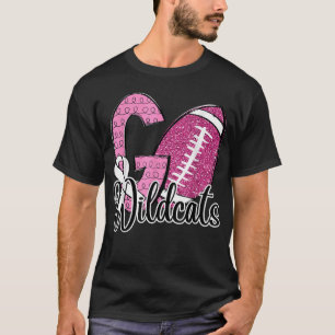 T-shirt Go Wildcats École Sports Ventilateur Esprit Cancer